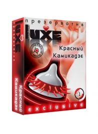 Презерватив LUXE  Exclusive   Красный Камикадзе  - 1 шт. - Luxe - купить с доставкой в Тольятти