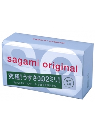 Ультратонкие презервативы Sagami Original - 12 шт. - Sagami - купить с доставкой в Тольятти