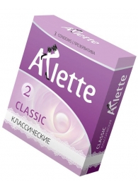 Классические презервативы Arlette Classic - 3 шт. - Arlette - купить с доставкой в Тольятти