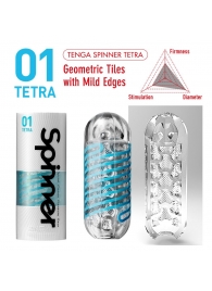 Мастурбатор SPINNER Tetra - Tenga - в Тольятти купить с доставкой