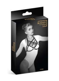 Черная упряжь на грудь Clara - Bijoux Pour Toi - купить с доставкой в Тольятти