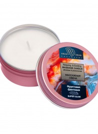 Массажная свеча  Фруктовая фантазия - БиоМед - купить с доставкой в Тольятти