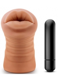 Кофейный мастурбатор-ротик Isabella - Blush Novelties - в Тольятти купить с доставкой