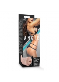 Телесный мастурбатор-ротик Angie - Blush Novelties - в Тольятти купить с доставкой