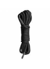 Черная веревка для бондажа Easytoys Bondage Rope - 5 м. - Easy toys - купить с доставкой в Тольятти