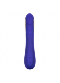 Фиолетовый вибратор с электростимуляцией Intimate E-Stimulator Petite Wand - 18,5 см. - California Exotic Novelties - купить с доставкой в Тольятти