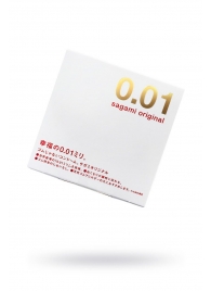 Супертонкий презерватив Sagami Original 0.01 - 1 шт. - Sagami - купить с доставкой в Тольятти