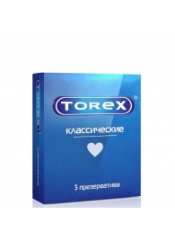 Гладкие презервативы Torex  Классические  - 3 шт. - Torex - купить с доставкой в Тольятти