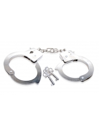 Металлические наручники Beginner s Metal Cuffs - Pipedream - купить с доставкой в Тольятти
