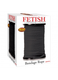 Черная веревка для связывания Bondage Rope - 60,9 м. - Pipedream - купить с доставкой в Тольятти