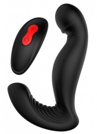 Черный вибромассажер простаты SWIRLING P-PLEASER - Dream Toys - в Тольятти купить с доставкой