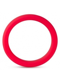 Красное эрекционное кольцо Silicone Go Pro Cock Ring - Blush Novelties - в Тольятти купить с доставкой