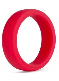 Красное эрекционное кольцо Silicone Go Pro Cock Ring - Blush Novelties - в Тольятти купить с доставкой