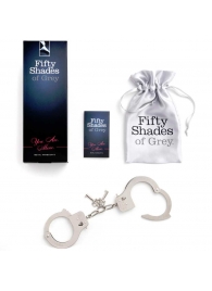 Металлические наручники Metal Handcuffs - Fifty Shades of Grey - купить с доставкой в Тольятти