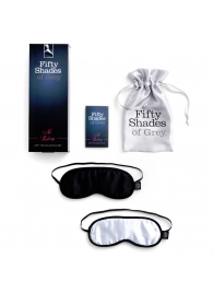 Набор из двух масок на глаза Soft Blindfold Twin Pack - Fifty Shades of Grey - купить с доставкой в Тольятти