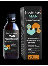 Мужской биогенный концентрат для усиления эрекции Erotic hard Man - 250 мл. - Erotic Hard - купить с доставкой в Тольятти