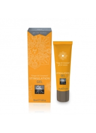 Возбуждающий интимный гель STIMULATION GEL Ginger   Cinnamon - 30 мл. - Shiatsu - купить с доставкой в Тольятти