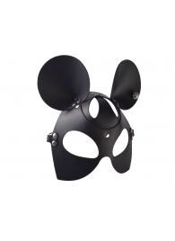 Черная кожаная маска  Мышка - Sitabella - купить с доставкой в Тольятти