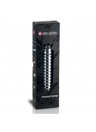 Рельефный фаллос для интенсивного электросекса Groovey George - 20 см. - MyStim - купить с доставкой в Тольятти