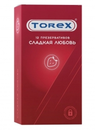 Презервативы Torex  Сладкая любовь  с ароматом клубники - 12 шт. - Torex - купить с доставкой в Тольятти