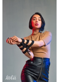 Черная веревка Do Not Disturb - 5 м. - Lola Games - купить с доставкой в Тольятти