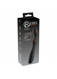 Черный вибромассажер простаты P-Spot - 23,5 см. - Orion - в Тольятти купить с доставкой