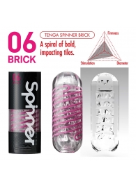 Мастурбатор SPINNER Brick - Tenga - в Тольятти купить с доставкой