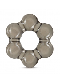 Дымчатое эрекционное кольцо Stay Hard Thick Bead Cock Ring - Blush Novelties - в Тольятти купить с доставкой