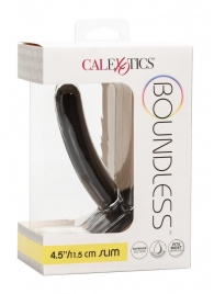 Черный анальный стимулятор Boundless 4.5” Slim Probe - 11,5 см. - California Exotic Novelties - купить с доставкой в Тольятти