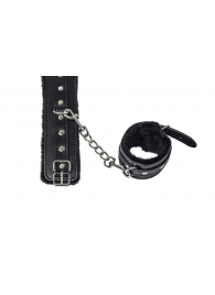 Черные наручники Calm - Lola Games - купить с доставкой в Тольятти