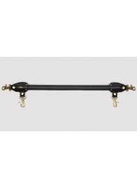 Черная распорка для ног Bound to You Faux Leather Spreader Bar - 50,8 см. - Fifty Shades of Grey - купить с доставкой в Тольятти