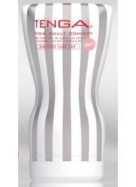 Мастурбатор TENGA Squeeze Tube Cup Soft - Tenga - в Тольятти купить с доставкой