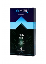 Презервативы увеличенного размера DOMINO Classic King size - 6 шт. - Domino - купить с доставкой в Тольятти