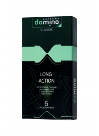 Презервативы с пролонгирующим эффектом DOMINO Classic Long action - 6 шт. - Domino - купить с доставкой в Тольятти