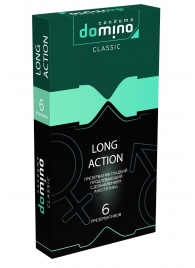 Презервативы с пролонгирующим эффектом DOMINO Classic Long action - 6 шт. - Domino - купить с доставкой в Тольятти