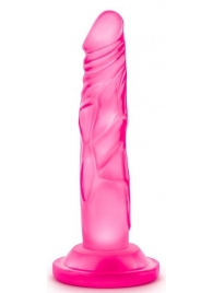 Розовый фаллоимитатор 5 Inch Mini Cock - 14,6 см. - Blush Novelties