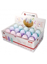 Набор из 15 мини-мастурбаторов Fantastic Egg Hard Boiled - Baile - в Тольятти купить с доставкой