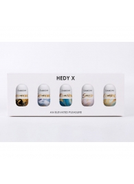 Набор из 5 мастурбаторов Hedy X5 Mixed - Svakom - в Тольятти купить с доставкой