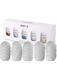 Набор из 5 мастурбаторов Hedy X5 Mixed - Svakom - в Тольятти купить с доставкой