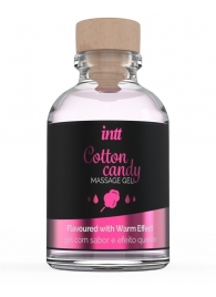 Массажный гель с согревающим эффектом Cotton Candy - 30 мл. - INTT - купить с доставкой в Тольятти