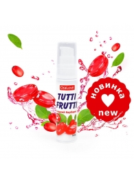 Гель-смазка Tutti-frutti со вкусом барбариса - 30 гр. - Биоритм - купить с доставкой в Тольятти