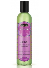 Массажное масло Naturals Island Passion Berry с ароматом тропических фруктов - 236 мл. - Kama Sutra - купить с доставкой в Тольятти