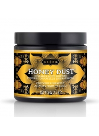 Пудра для тела Honey Dust Body Powder с ароматом кокоса и ананаса - 170 гр. - Kama Sutra - купить с доставкой в Тольятти