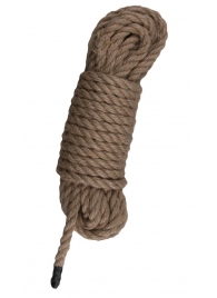 Пеньковая веревка для связывания Hemp Rope - 5 м. - Easy toys - купить с доставкой в Тольятти