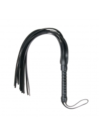 Черный флоггер Flogger Whip - 46 см. - Easy toys - купить с доставкой в Тольятти