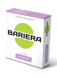 Классические презервативы Bariera Classic - 3 шт. - Bariera - купить с доставкой в Тольятти