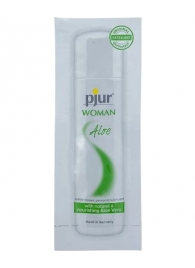 Лубрикант на водной основе pjur WOMAN Aloe - 2 мл. - Pjur - купить с доставкой в Тольятти