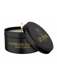 Массажная свеча с ароматом розы Massage Candle Rose Scented - 100 гр. - Shots Media BV - купить с доставкой в Тольятти