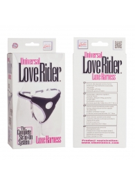 Трусы для страпона с универсальным креплением Universal Love Rider Luxe Harness - California Exotic Novelties - купить с доставкой в Тольятти