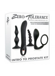 Набор стимуляторов простаты Intro To Prostate Kit - Zero Tolerance - в Тольятти купить с доставкой